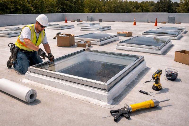 Commercial Skylight Renovation in Tacoma, WA