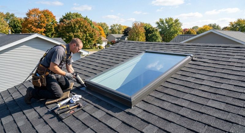 Roof Skylight Installation in Renton, WA