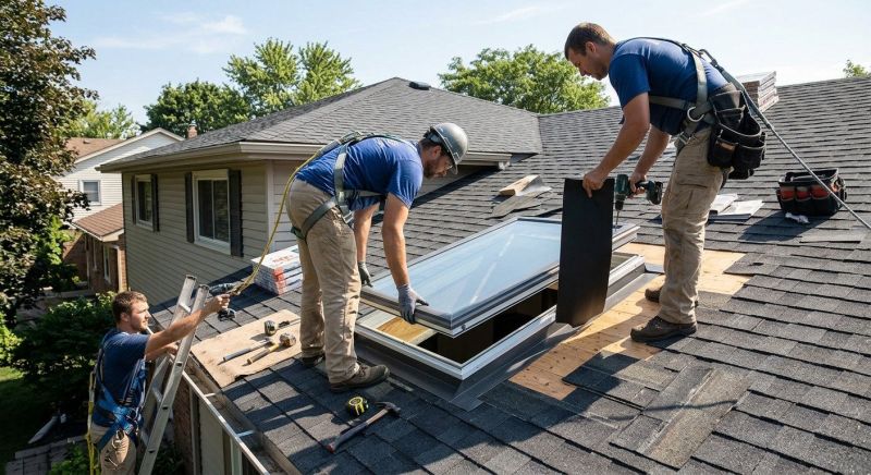 Roof Skylight Installation in Renton, WA